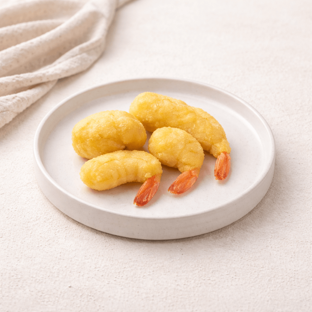 Gambas rebozadas caseras