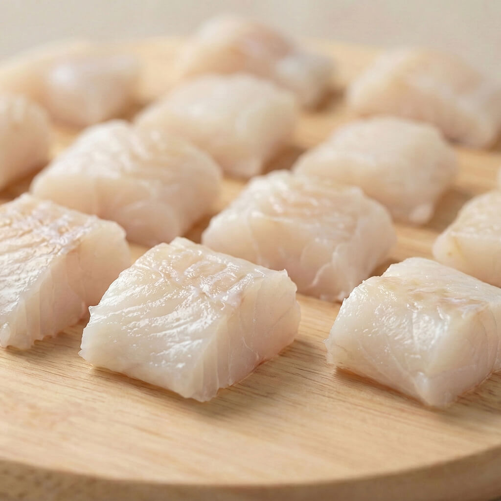 Minibocaditos de bacalao para niños