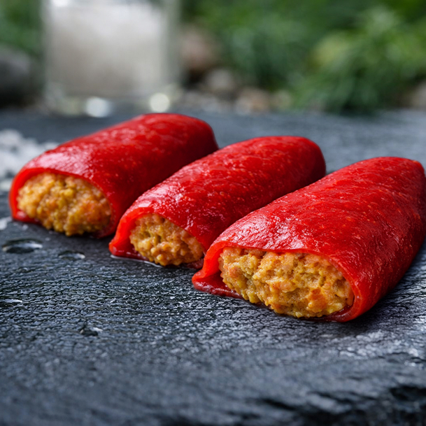 Pimientos rellenos de changurro - Imagen 2